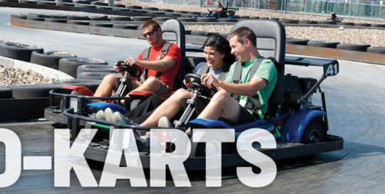 Our Go-Karts are fast and fun